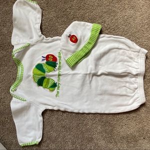 Very Hungry Caterpillar Newborn Gown